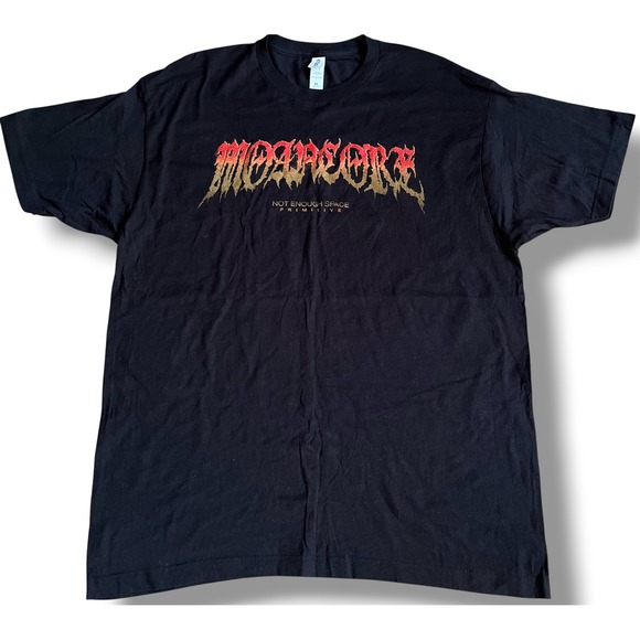 Tultex Other - Tultex Not Enough Space Primitive Graphic T-Shirt Mens XL Black Deathcore Metal